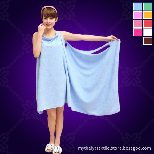 Wholesaler Custom Microfiber Magic Towel Wrap Dress